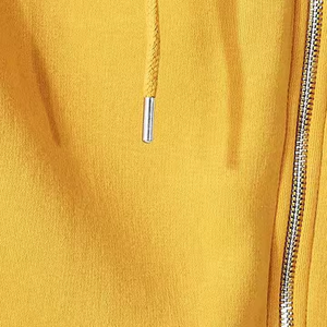 Sweat à capuche unisexe personnalisé en molleton de coton avec fermeture éclair, haute qualité, respirant, séchage rapide, imprimé pour l'hiver - Product Image 3