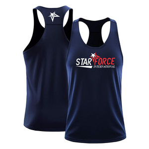 Sleeveless Fitness Wear Workout Men Gym Tank Top for Me Wholesale Custom logo Cotton Running Singlet Muscle Athletic Shirts - Product Image 4