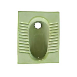 Chaozhou Vert Double Couleur Céramique Squatting Pan Toilette Antidérapant Orissa WC Style Indien Yémen Qualité - Product Image 3
