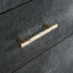Muebles de dormitorio de estilo de diseño moderno de alta calidad Faux Shagreen Nightstands para muebles de sala de estar de Vietnam - Product Image 5