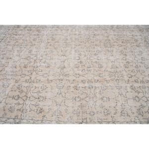 Alfombra Turca Vintage Grande de 6.9x9.8 pies, Alfombra de Lana Beige - Product Image 4