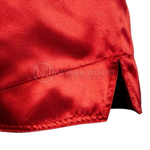 Shorts de boxe pour hommes légers, personnalisables, confortables, à taille élastique, respirants, séchage rapide, 100% polyester, service OEM - Product Image 6