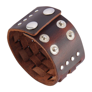 Muñequera multifuncional de cuero para correr para mujer - Product Image 3