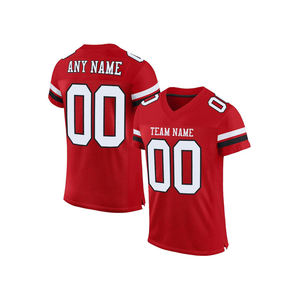 Camiseta de fútbol americano de diseño personalizado, ropa de talla grande transpirable, última ropa de fútbol impresa personalizada para Pakistán - Product Image 2