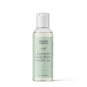 Aceite de Baño y Cuerpo ABCo Lavender Sage, Aceite Hidratante Botánico Calmante (4 oz) - Product Image 2
