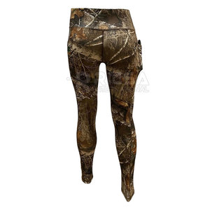 Leggings de chasse décontractés en tricot léger, respirants, anti-humidité, extensibles, pour l'entraînement en extérieur, séchage rapide, vêtements de sport et de fitness - Product Image 2