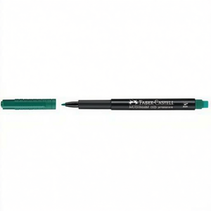 Faber-Castell Multimark 1525 1mm Green Marker <b>Pen</b> - Product Image 3