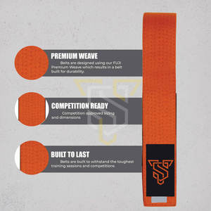 Cinturón de Karate Unisex de Algodón de Alta Calidad, Ropa Deportiva con Logotipo Personalizado para Adultos, con Impresión en Pakistán, OEM Disponible - Product Image 6