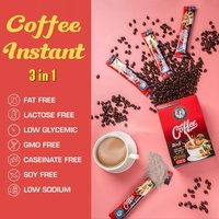 Marque privée OEM-Poudre d'extrait sain Café Arabica biologique 3 en 1-Café lyophilisé-Boisson d'usine du Vietnam