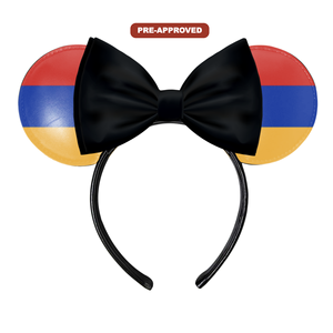 Diadema Personalizada Hecha a Medida con Orejas de Ratón, Diseño Pre-Aprobado de Armenia H.E.R. Accesorios - Product Image 1