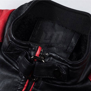 Meilleur prix Veste en cuir pour homme Veste en cuir de qualité supérieure Veste en cuir confortable pour l'hiver En vente - Product Image 4