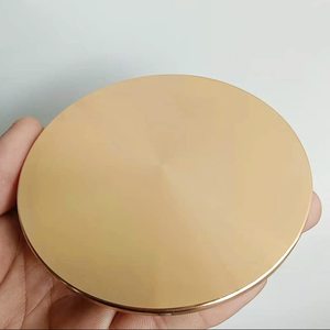 Sous-verres personnalisables écologiques résistants à la chaleur en métal de style classique et élégant de qualité durable pour les tasses à thé et café - Product Image 5