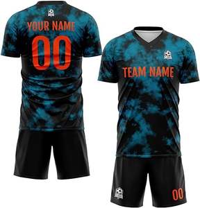 Custom Full Sublimation Soccer Uniforms Breathable Patterned <b>Football</b> Jerseys <b>Personalised</b> Team Training Sportswear Sets - Product Image 5