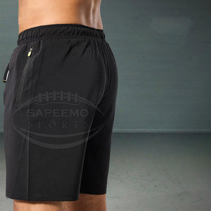 Pantalones Cortos Deportivos Casuales para Hombre, de Secado Rápido, Tejido de Algodón/Poliéster, Ultraligeros, con Cierre de Cordón para Correr - Product Image 6