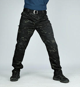 Pantalones cargo unisex con estilo, costuras reforzadas, ajuste cómodo, diseño de bolsillos moderno, moda urbana. - Product Image 3