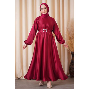 Nouvelle saison vêtements islamiques d'hiver pour femmes robe Abaya caftan tunique Dubaï mode islamique musulmane robes islamiques de fabrication turque - Product Image 4