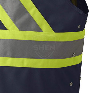 Chaleco Reflectante de Alta Visibilidad con Diseño Personalizado a Precio Económico, Chaleco de Trabajo Personalizado para Venta en Línea - Product Image 5