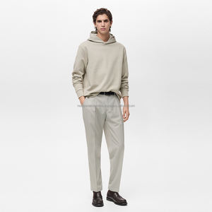 Sudadera con capucha de color sólido cálida de invierno de gran tamaño con diseño personalizado impreso - Product Image 1