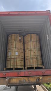 Filo di alluminio incagliato argento di alta qualità 7*1.55mm superficie ossidata 99.9% purezza dell'alluminio per uso industriale automobilistico - Product Image 6