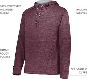 Sudadera con Capucha Chic y Acogedora, Tejido de Felpa Premium, Sensación Suave, Estilo Desenfadado, Relajación Invernal, Comodidad para Llevar, Poliéster/Algodón - Product Image 3