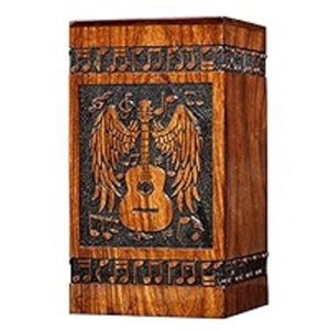 Urnes de crémation en gros en bois traditionnelles de vente chaude avec des urnes d'utilisation polyvalentes décoratives à la maison de conception faite à la main - Product Image 1