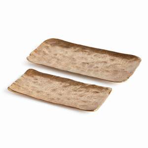 Plateau de service en acier inoxydable pour des présentations élégantes à manger à la maison dans une cuisine moderne et une installation élégante de présentation de services alimentaires - Product Image 3