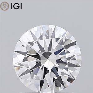 1.01 CT 6.48mm Lab Grown CVD ไดมอนด์ทรงกลมตัด VS1ความชัดเจน F สีสำหรับเครื่องประดับโซลิแทร์แบบละเอียดได้รับการรับรอง IGI - Product Image 1