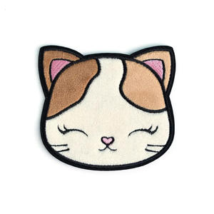 แผ่นรีดติดเสื้อลายปักลายปลาสำหรับกระเป๋าแผ่นปะติดโลโก้ออกแบบได้อย่างอิสระ - Product Image 4