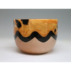 Best Quality Vegetable Soup Fruit <b>Bowl</b> Wooden and Resin Tableware Ideal for Restaurants Hotels Stylish Food <b>Serving</b> <b>Bowl</b> - Product Image 3