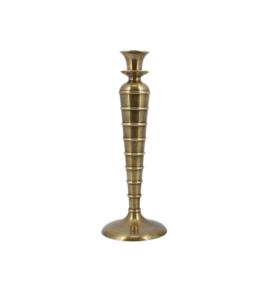Soporte de vela de trípode Latón antiguo y acabado pulido Diseño moderno Metal de calidad genuina para la decoración del hogar y la boda - Product Image 2