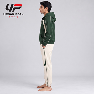 Conjunto Deportivo Moderno para Hombre con Chaqueta con Capucha, Pantalones de Pierna Ajustada y Tela Cómoda para Colecciones de Ropa Casual Urbana - Product Image 4