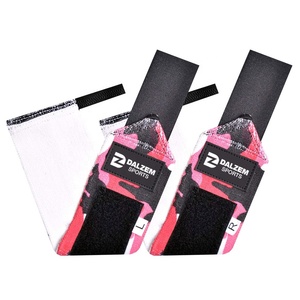 Gimnasio Deportes Protector Personalizado Ajustable Algodón Levantamiento de pesas Soporte Levantamiento de pesas Culturismo Muñequeras - Product Image 5