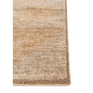 Tapis en laine noué à la main Blythe beige et marron AKWL-1858, motif abstrait, pour entrée, couloir, maison, rectangulaire, puzzle - pour adolescents - Product Image 4