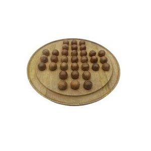 Hot Selling Handmade Black <b>Wooden</b> <b>Solitaire</b> <b>Game</b> for All Seasons for Children of All Ages - Product Image 3