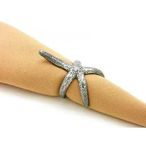 Luxury <b>Silver</b> Polished Metal Napkin Ring Home Decoration Napkin <b>Clip</b> for Weddings and Home Use - Product Image 6