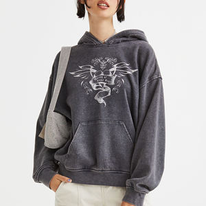 Sudaderas con capucha de punto para mujer, ropa informal, sudadera de alta calidad, vestido con capucha para mujer, logotipo personalizado - Product Image 2