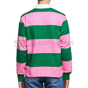 Camisetas Polo informales de algodón para hombre, 100% de algodón con logotipo bordado, cierre de botón, camisetas Polo de manga corta estampadas para hombre - Product Image 4