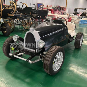 Nuevo superventas Vintage Sports Car High Speed Electric Mini 4 Wheels Sightseeing Car 2 Asientos - Product Image 5