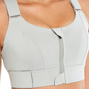 สปอร์ตบราผ้าโพลีเอสเตอร์สแปนเด็กซ์ระบายอากาศได้ดีผลิตจากผ้าโพลีเอสเตอร์คุณภาพสูง - Product Image 2