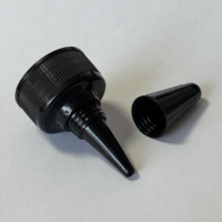 Bouchon à vis universel OEM en plastique anti-déversement avec impression de logo, 18-28 mm, pour bouteilles