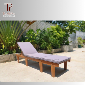 La chaise longue en bois écologique de Thinh Phu Furniture pour les espaces extérieurs-pour les villas, les plages, les jardins et les piscines - Product Image 4
