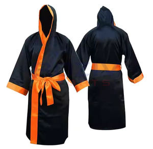 New Design Professional <b>Boxing</b> <b>Robe</b> Polyester/Nylon High Quality Protective Soft with Custom Design for Sale - Product Image 2
