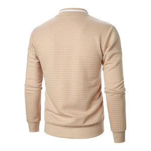 แจ็กเก็ตบอมเบอร์สำหรับผู้ชายเสื้อแจ็กเก็ตผ้าไนลอนให้ความอบอุ่นกันน้ำพิมพ์โลโก้ได้ตามต้องการ - Product Image 4