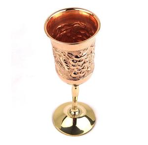 100% Acier Inoxydable Vin Potable Gobelet En Gros En Métal Conception Personnalisée À La Main En Métal Gobelet À Vin Exportateur - Product Image 6