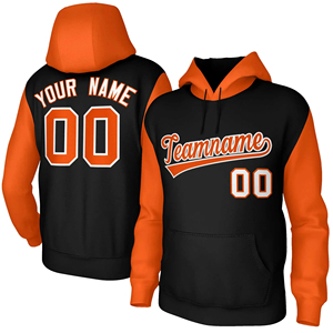 Sudadera con capucha deportiva de algodón al por mayor de alta calidad para hombre Nombre de jugador de equipo bordado personalizado liso teñido para ropa de equipo de deportes de invierno - Product Image 2