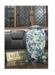 High Quality New Design Metal Cremation Urn Unique <b>Funeral</b> <b>Supplies</b> for Ashes Wholesale Price - Product Image 3