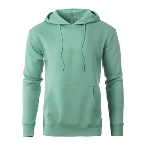 Vente en gros de vêtements de rue pour hommes, sweat à capuche surdimensionné et lourd, sans ficelle, survêtement de créateur délavé à l'acide vintage en détresse - Product Image 4