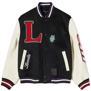 Personalizado bordado hombres baratos Letterman Varsity chaqueta para los hombres 2 lados personalizados bolsillo hombres Varsity chaquetas - Product Image 1