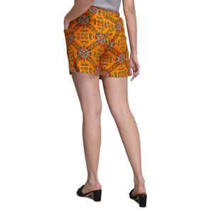 Ensemble chemise et short en coton décontracté de meilleure qualité pour femmes motif solide respirant pour une utilisation en extérieur longueur au genou pour l'été - Product Image 4