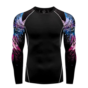 Rash Guard pour homme à prix ajustable, anti-rides, qualité supérieure, respirant, léger, confortable, entièrement personnalisable - Product Image 3
